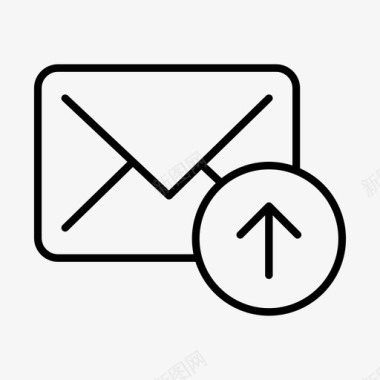 发送邮件电子邮件发送电子邮件上传图标图标