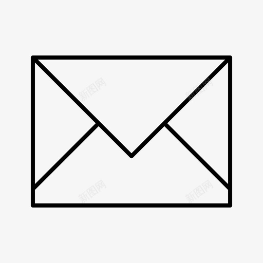 信封送货物流图标svg_新图网 https://ixintu.com 信封 包裹 寄送 物流 送货 邮件 邮寄