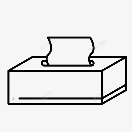 纸巾盒使用通过图标svg_新图网 https://ixintu.com 使用 打喷嚏 洗涤 纸巾 纸巾盒 纸张 通过 酒店 餐巾