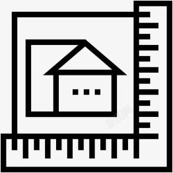 工程管理的图标房屋平面图1建筑工程图标高清图片