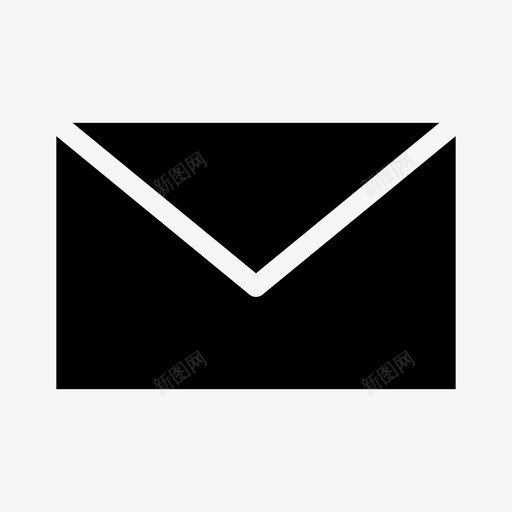 电子邮件支票邮件信件图标svg_新图网 https://ixintu.com 信件 发送消息 支票邮件 电子邮件 邮寄 邮箱