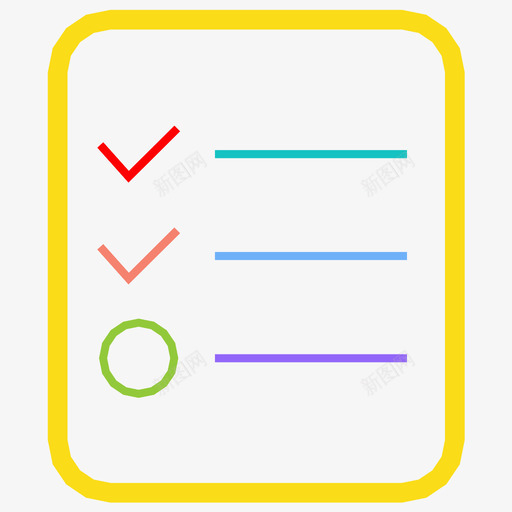 审核检查表剪贴板图标svg_新图网 https://ixintu.com 剪贴板 审核 检查 检查表 调查