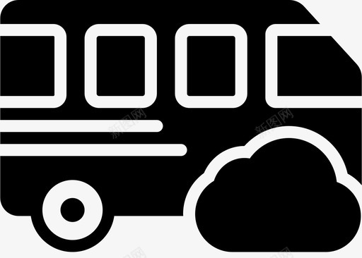 将汽车添加到云运输车辆图标svg_新图网 https://ixintu.com smashicons运输实体 将汽车添加到云 车辆 运输