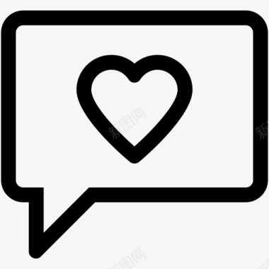 爱情短信心里话爱情聊天图标图标