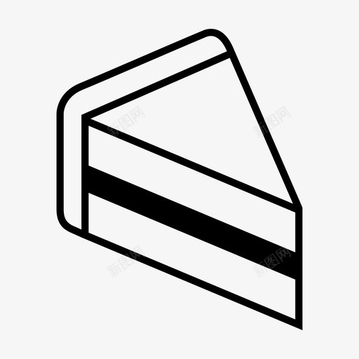 蛋糕生日蛋糕甜点图标svg_新图网 https://ixintu.com 切片 甜点 甜食 生日蛋糕 美食乐趣 蛋糕 馅料 馅饼