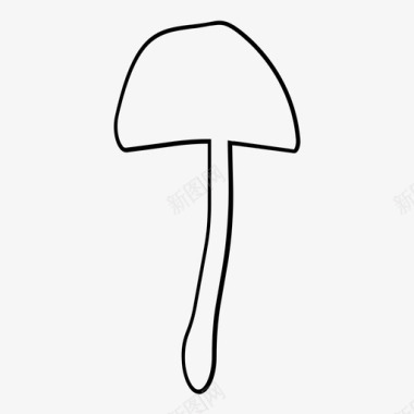 蘑菇蘑菇素食主义者图标图标