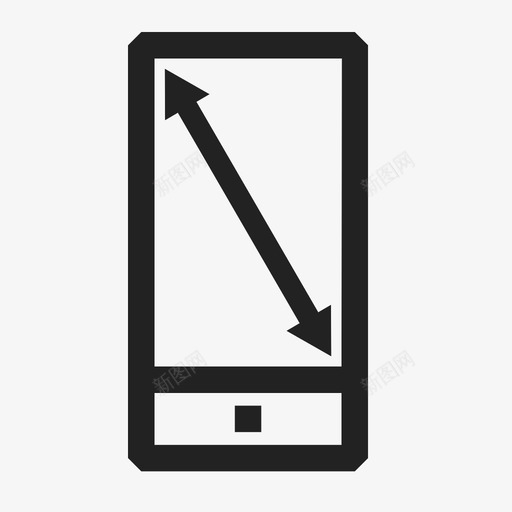 智能手机尺寸移动响应图标svg_新图网 https://ixintu.com 响应 屏幕 智能手机尺寸 移动