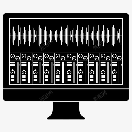 音乐软件abletonlivedj设备图标svg_新图网 https://ixintu.com abletonlive dj设备 dj软件 录音室设备大胆 音乐制作 音乐软件