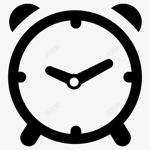 闹钟时间时间管理图标svg_新图网 https://ixintu.com 商业终极图标 手表 时间 时间管理 计时 闹钟