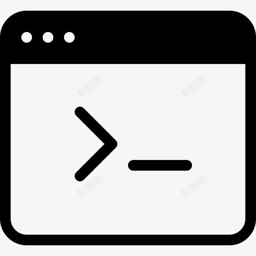 编程页应用程序编码图标svg_新图网 https://ixintu.com 应用程序 开发 窗口和应用程序实心图标 编码 编程页 语言