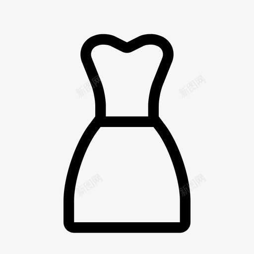 衣服衣柜婚礼图标svg_新图网 https://ixintu.com 女人 婚礼 衣服 衣柜