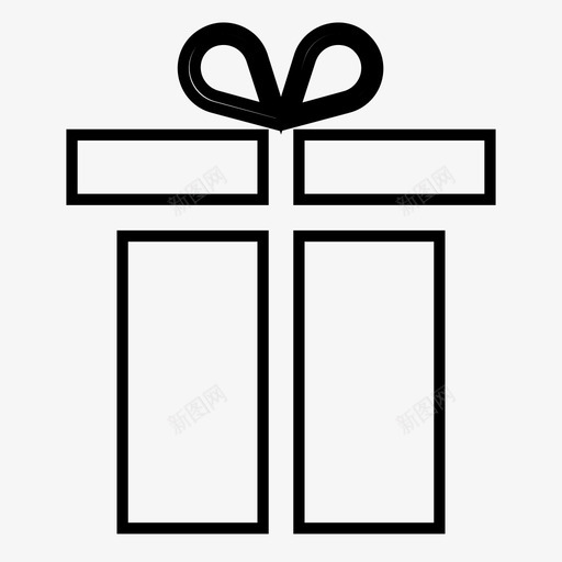 礼物礼物惊喜包装图标svg_新图网 https://ixintu.com 礼物 礼物惊喜包装