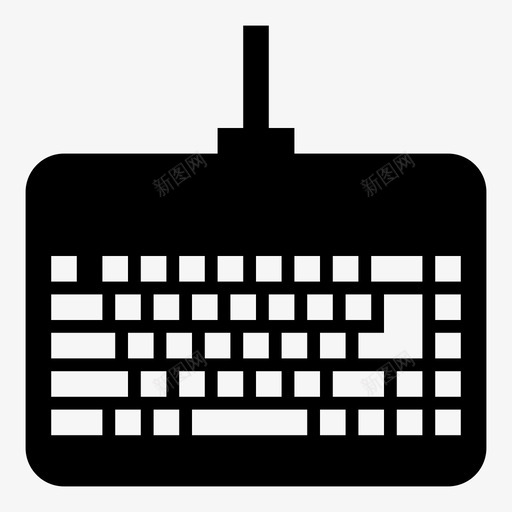键盘电脑键盘电脑按键图标svg_新图网 https://ixintu.com 外设 技术 电脑按键 电脑键盘 硬件 键盘