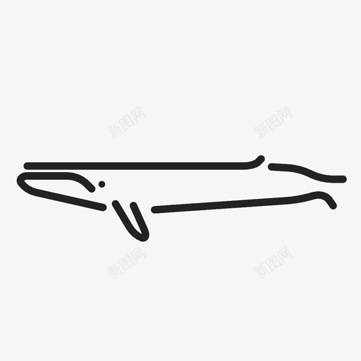 蓝鲸海洋图标svg_新图网 https://ixintu.com 海洋 蓝鲸
