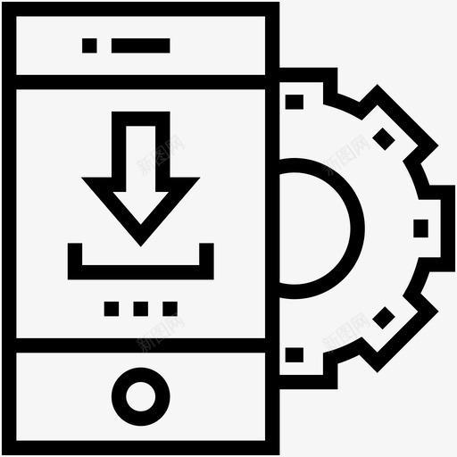 移动设置潮汐爆发图标svg_新图网 https://ixintu.com 伤口 徽章 搜索引擎优化线图标 潮汐 爆发 移动工具 移动设置 移动首选项 自定义 跳动 配置