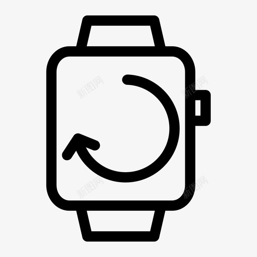 智能手表更新苹果智能手表时钟图标svg_新图网 https://ixintu.com 技术 时钟 智能手表 智能手表更新 苹果智能手表