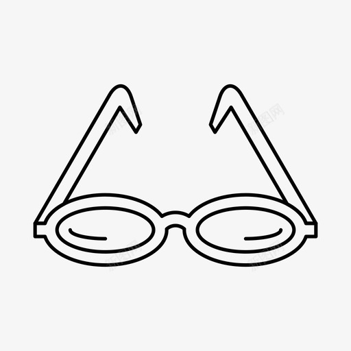 眼镜眼睛太阳镜图标svg_新图网 https://ixintu.com 太阳镜 眼睛 眼镜