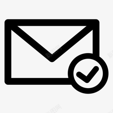 电子邮件接受电子邮件信封图标图标