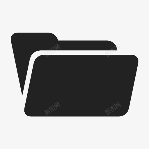 打开文件文件文件夹图标svg_新图网 https://ixintu.com 展开 打开文件 文件 文件夹
