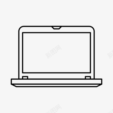 笔记本电脑屏幕图标图标