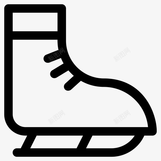 溜冰鞋轮滑鞋运动图标集svg_新图网 https://ixintu.com 溜冰鞋 轮滑鞋 运动图标集