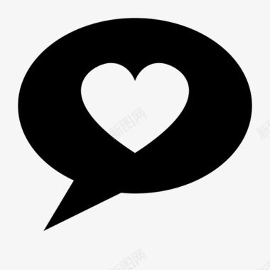 爱情短信聊天调情图标图标
