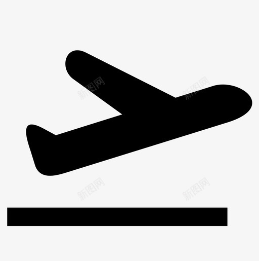 出发地机场目的地图标svg_新图网 https://ixintu.com 出发地 旅行 机场 目的地 航班