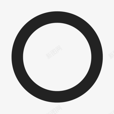 圆形按钮圆环图标图标
