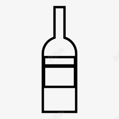 一瓶一瓶啤酒饮料图标图标