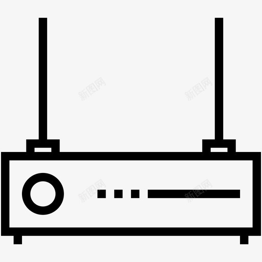 internet调制解调器dslinternet扩展器图标svg_新图网 https://ixintu.com dsl internet扩展器 internet设备 internet调制解调器 internet路由器 数据存储图标集