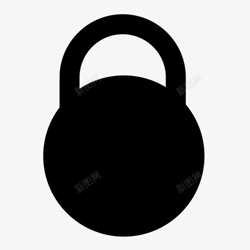 轮锁挂锁图标svg_新图网 https://ixintu.com 安全 密码 挂锁 轮 锁 锁牢固