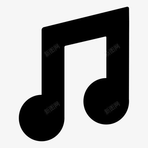 音乐音符音乐符号噪音图标svg_新图网 https://ixintu.com 噪音 曲调 歌曲 音乐符号 音乐音符
