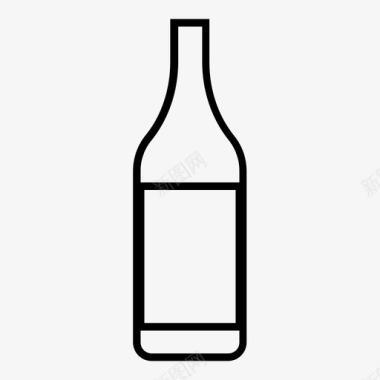 一瓶一瓶啤酒饮料图标图标