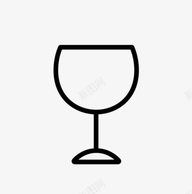 酒杯酒杯子图标图标