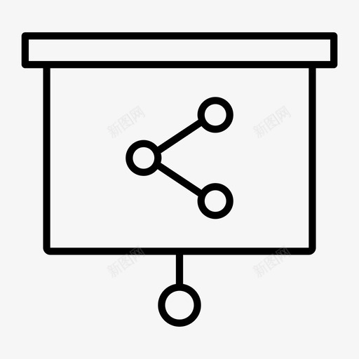 共享投影屏幕解释在线演示图标svg_新图网 https://ixintu.com 共享投影屏幕 共享标志 在线演示 屏幕视频 视频投影 解释
