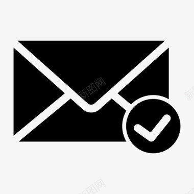 接受电子邮件电子邮件图标图标