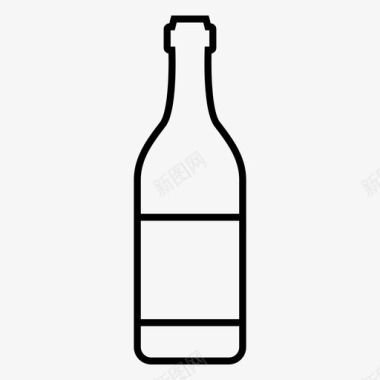 采购产品酒瓶酒瓶饮料图标图标
