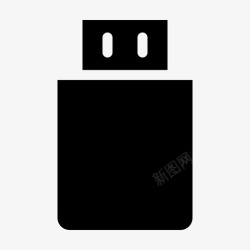 磁棒闪存驱动器磁盘便携式图标高清图片