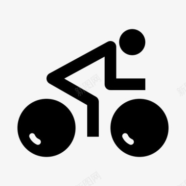 自行车之路奥运会比赛图标图标