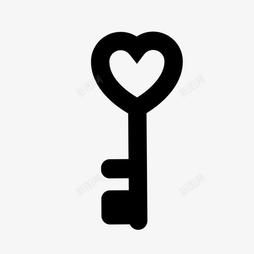 钥匙心脏生活黑客图标svg_新图网 https://ixintu.com 博客 心脏 生活黑客 钥匙