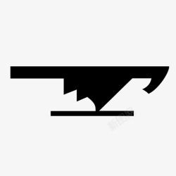 纳瓦霍鸟平衡几何图标高清图片