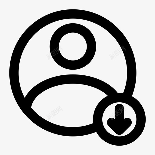 用户配置文件manpeople图标svg_新图网 https://ixintu.com man people person 用户帐户 用户配置文件下载 电话联系人