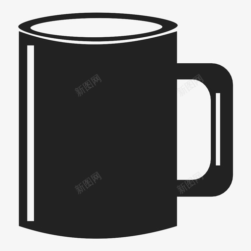 杯子咖啡饮料图标svg_新图网 https://ixintu.com 冬天的 咖啡 早上的 杯子 热的 饮料