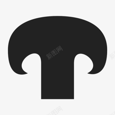 蘑菇香菇食物图标图标