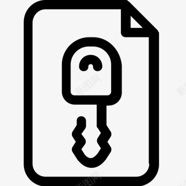 公钥文件密钥链公钥图标图标
