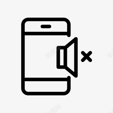 静音移动模式图标图标