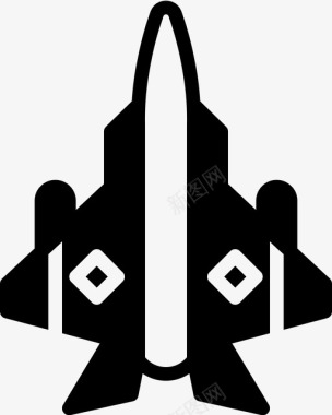 飞机军队徽章图标图标