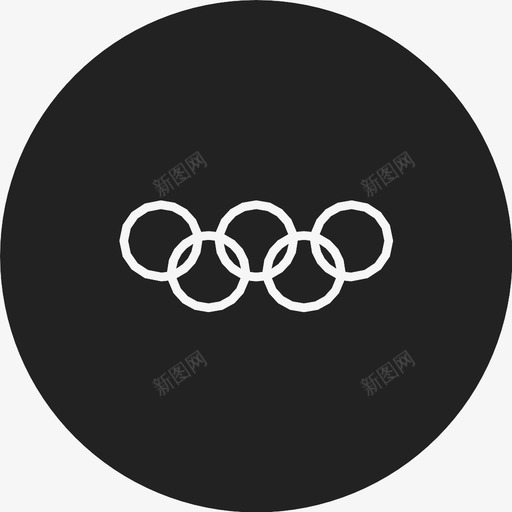 奥林匹克五环奥运会夏季奥运会图标svg_新图网 https://ixintu.com 体育界 冬季奥运会 夏季奥运会 奥林匹克五环 奥运会