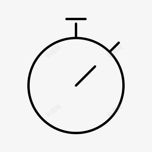计时器业务办公室图标svg_新图网 https://ixintu.com 业务 办公室 工作 生产力 组织 计时器