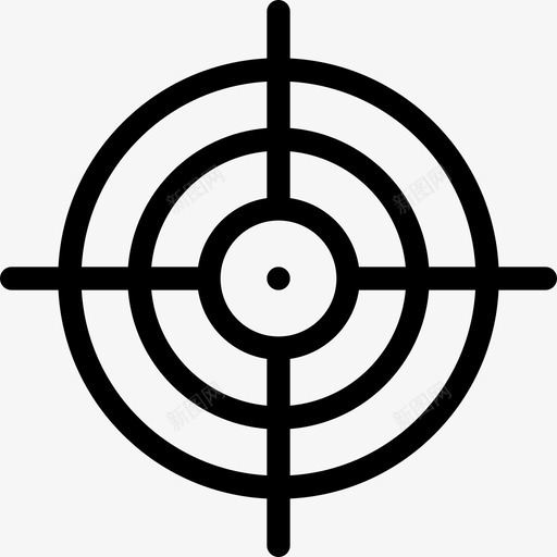 十字准线瞄准设备图标svg_新图网 https://ixintu.com 健身房 十字准线 瞄准 训练 设备 运动 运动设备概述